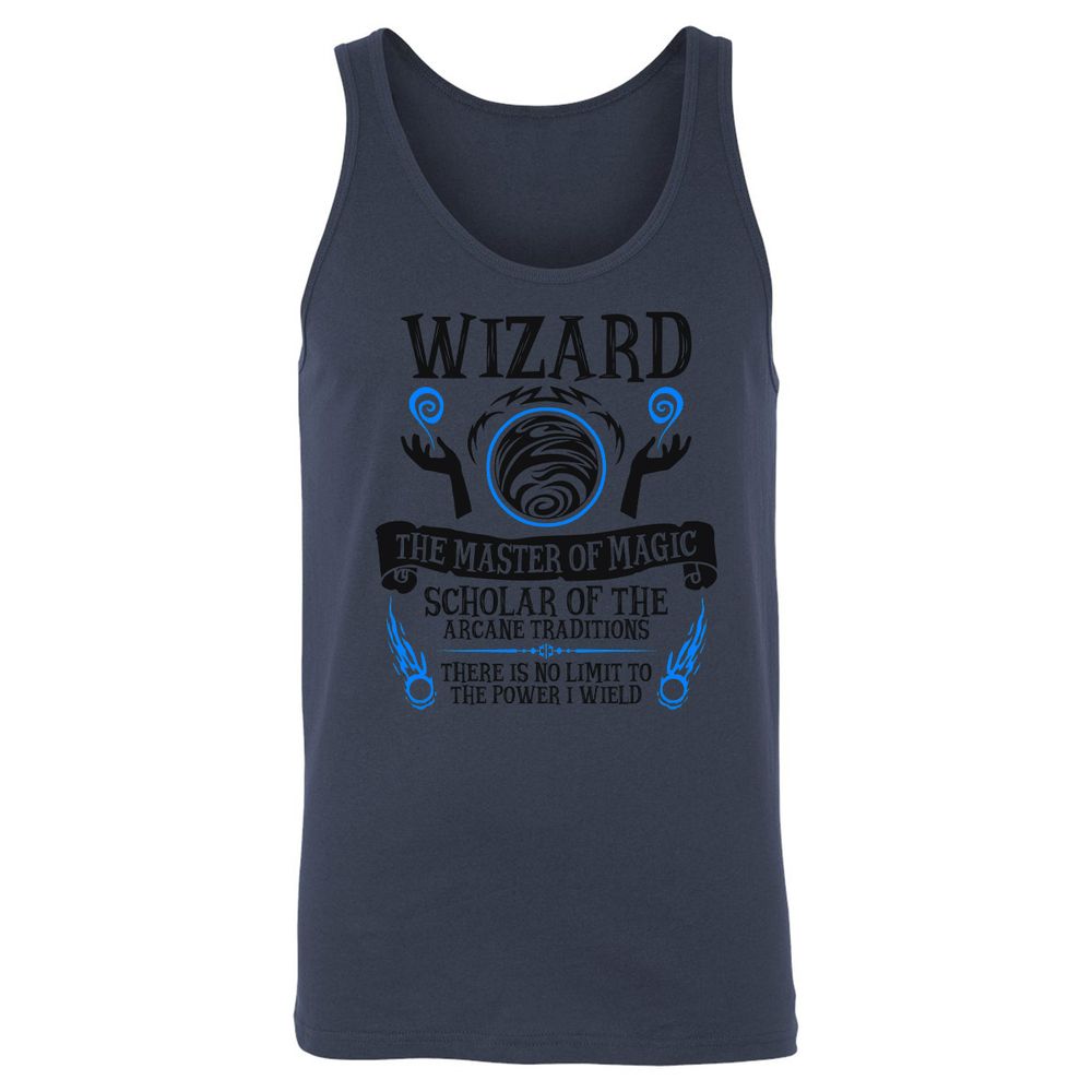 Unisex Jersey Tank - 76UFKRZ5 - Navy - 8
