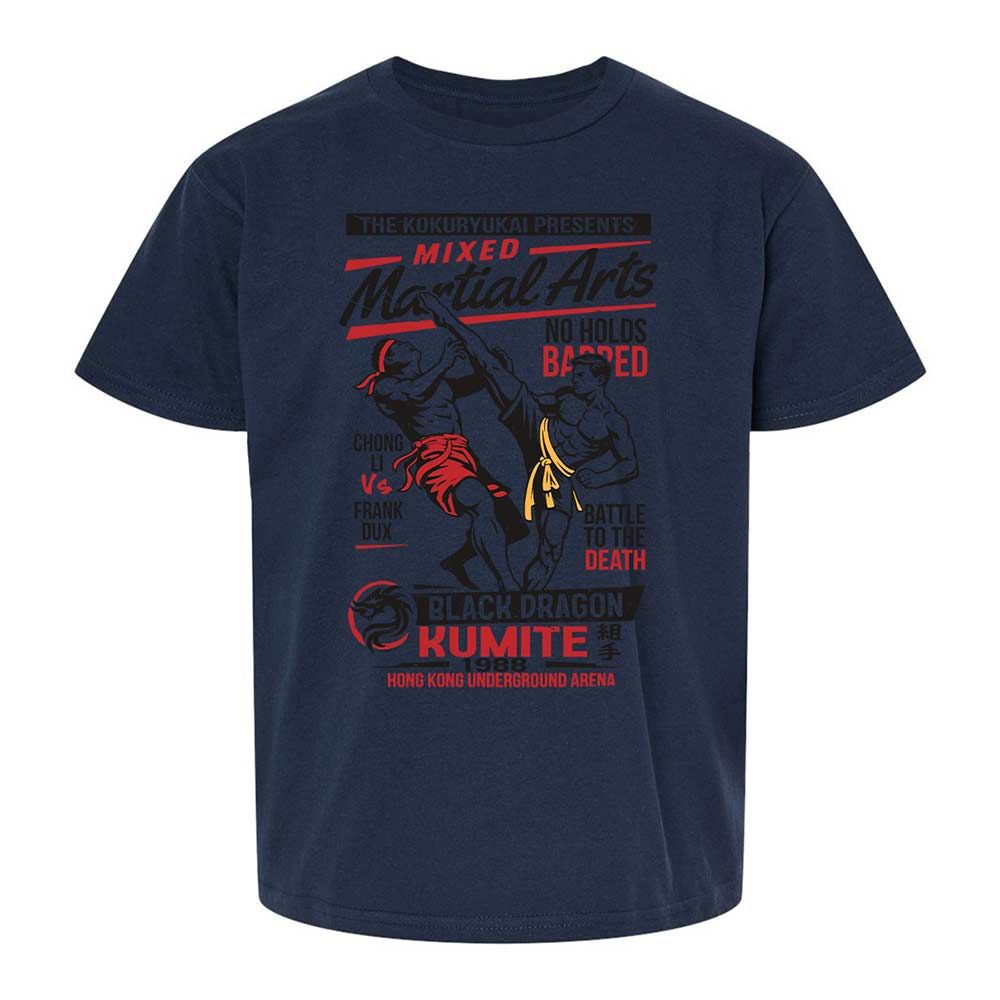 Kids T-Shirt - S5C54PLX - Navy - 8