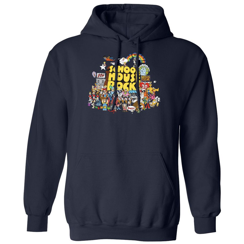 Classic Unisex Hoodie - T6RCUEYD - Navy - 8