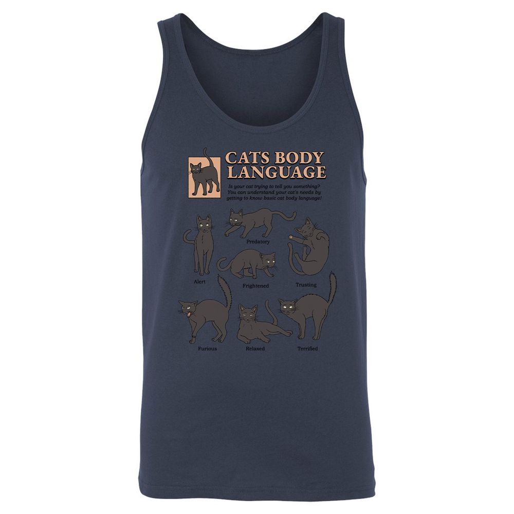 Unisex Jersey Tank - MZ6F74KZ - Navy - 8