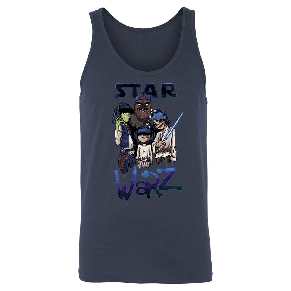 Unisex Jersey Tank - KAU3ZE9M - Navy - 8