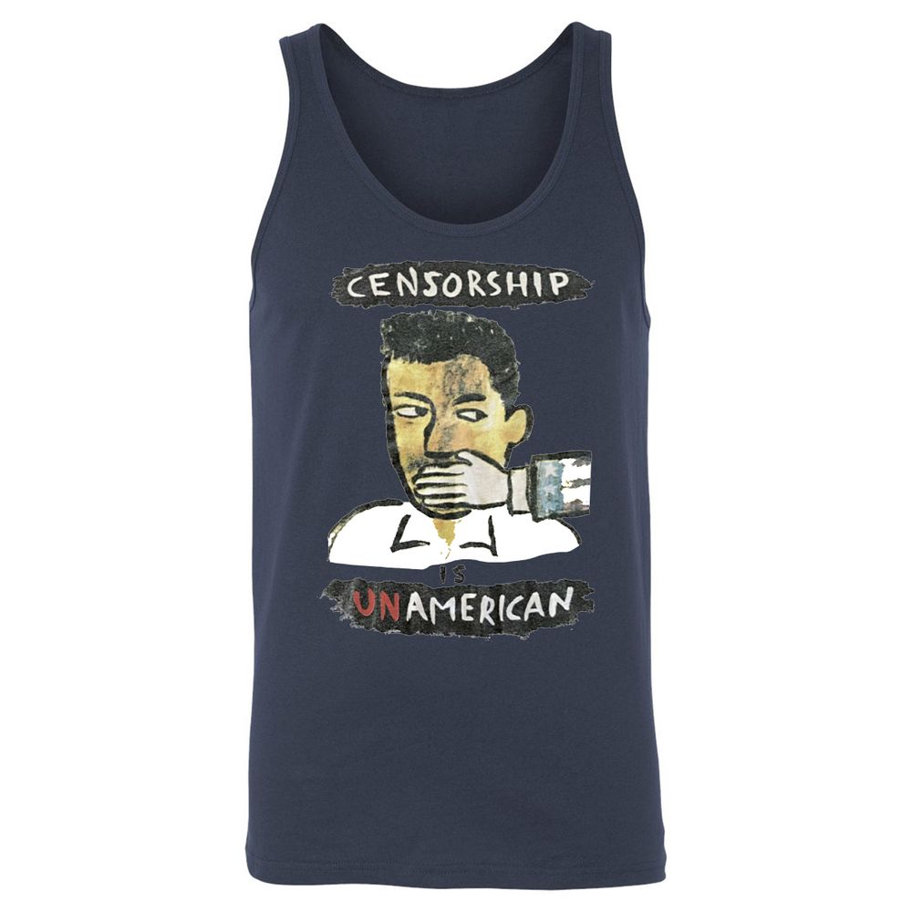 Censorship is Unamerican - Navy - 8