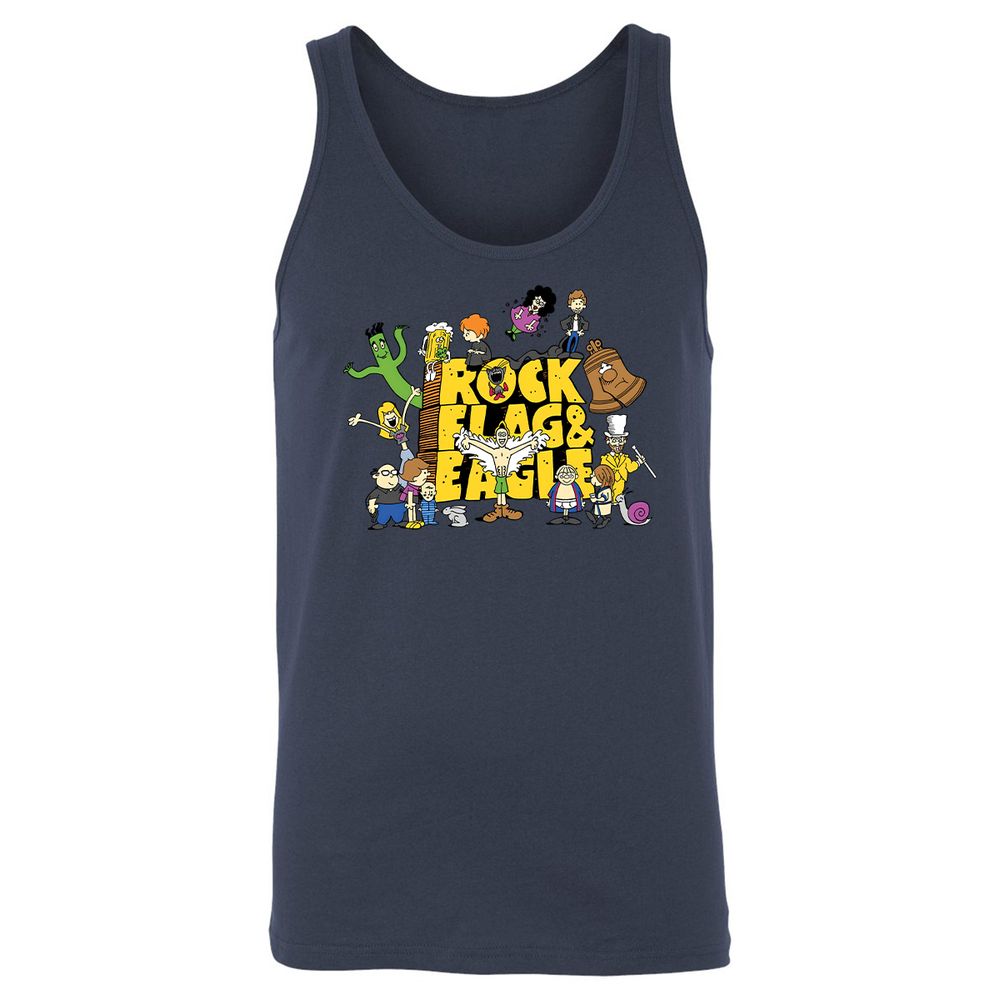 Unisex Jersey Tank - PCD3MAHU - Navy - 8