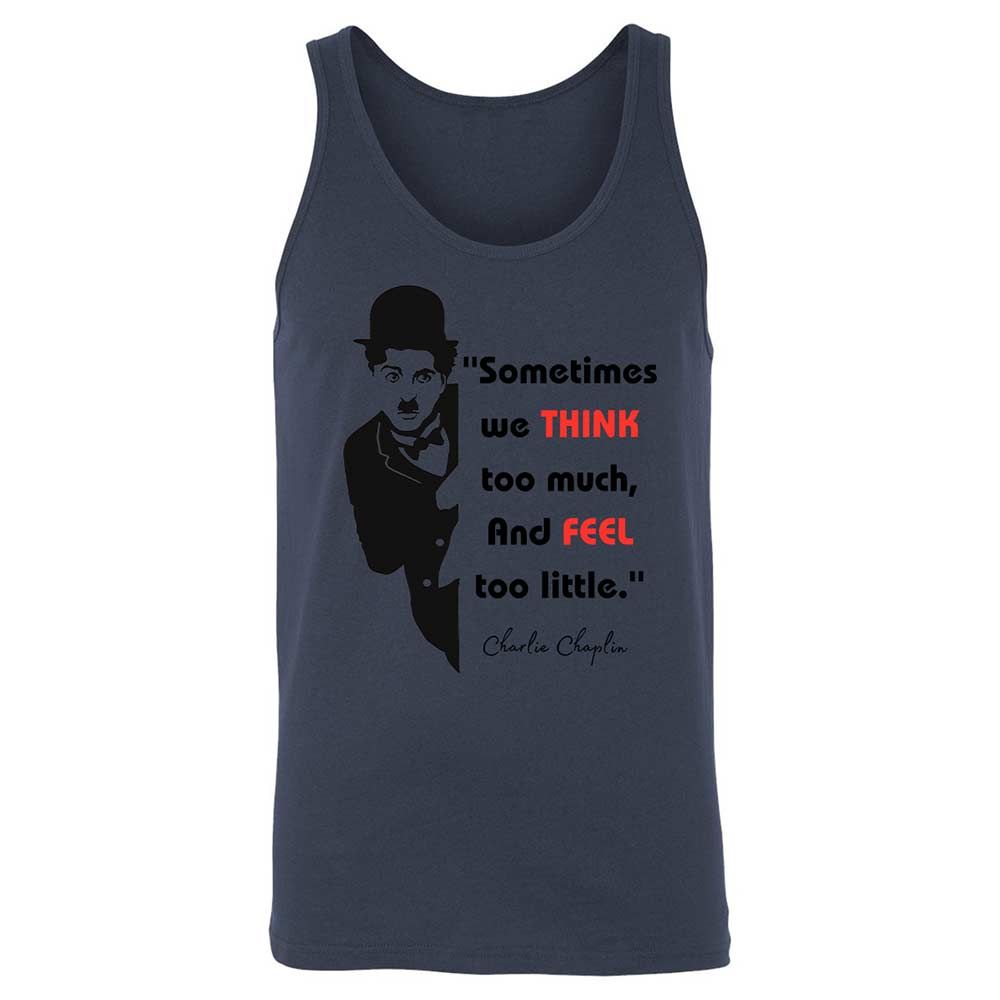 Sometimes we think too much - Navy - 8