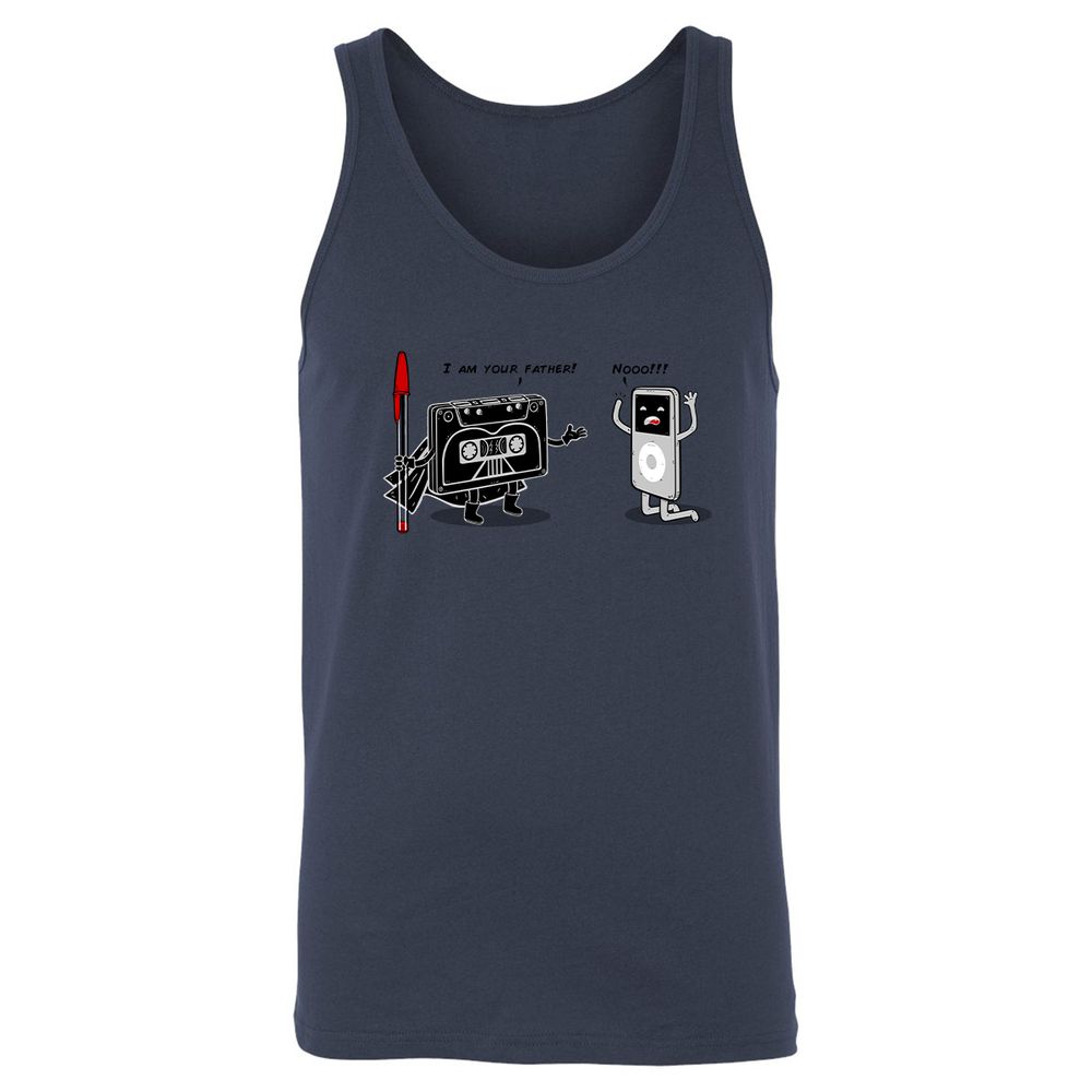 Unisex Jersey Tank - RNQFTLUK - Navy - 8