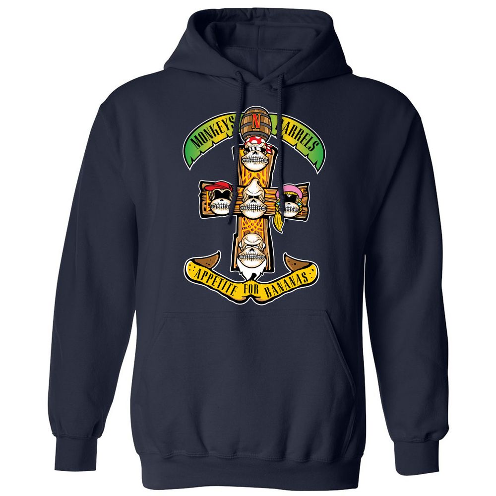 Classic Unisex Hoodie - Z66S6B6U - Navy - 8