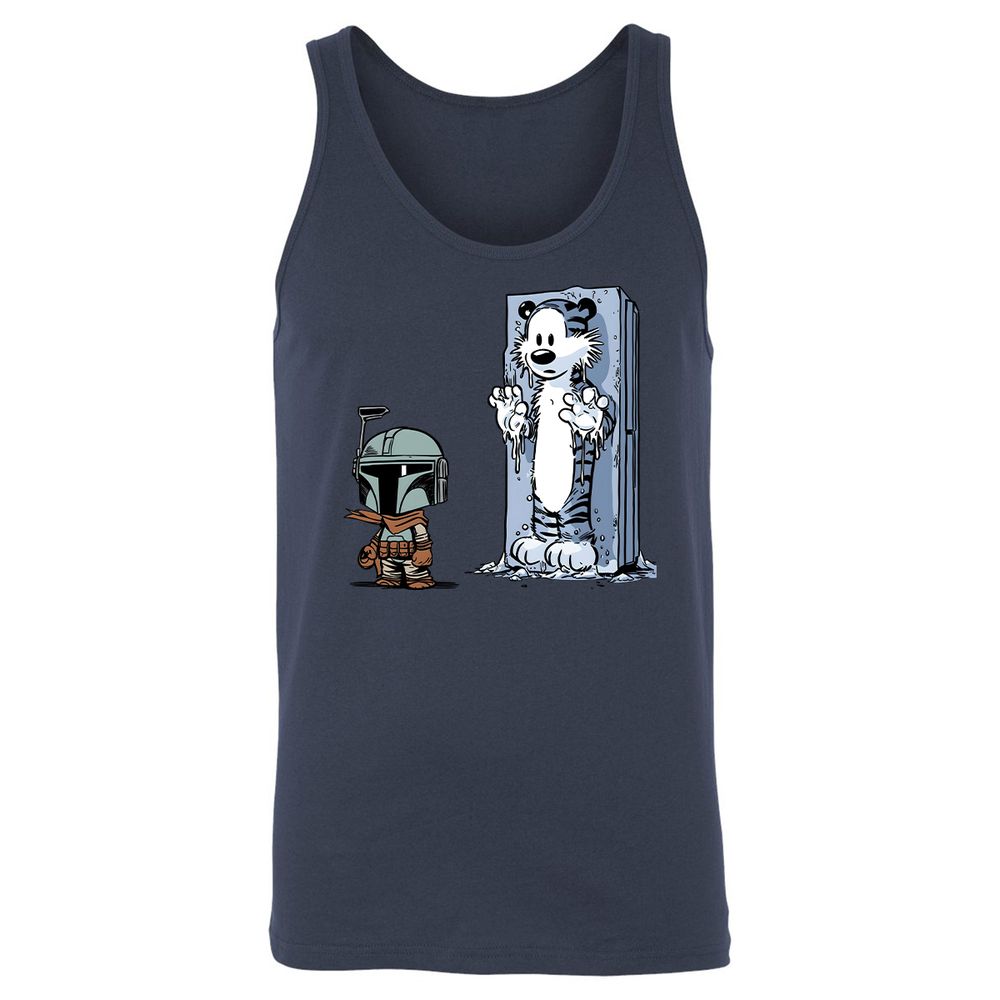 Unisex Jersey Tank - A3A6LXRU - Navy - 8