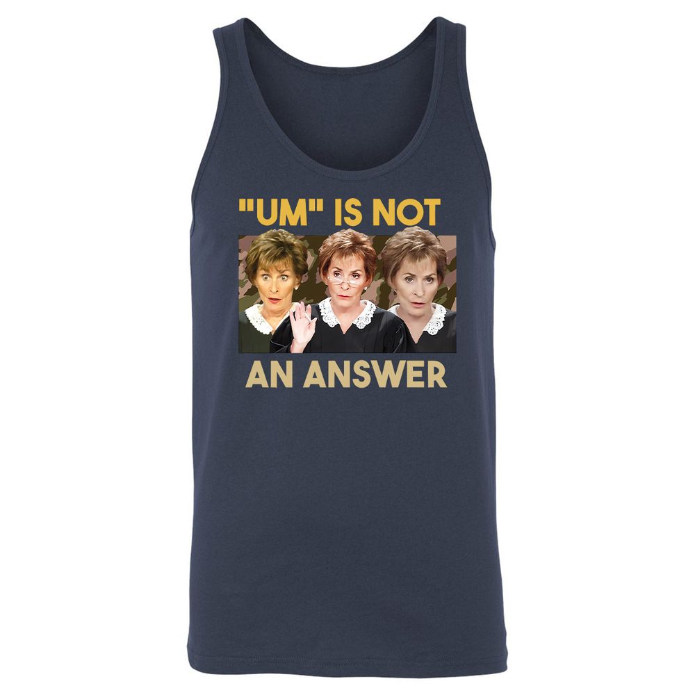 Unisex Jersey Tank - U3K9NHY8 - Navy - 8
