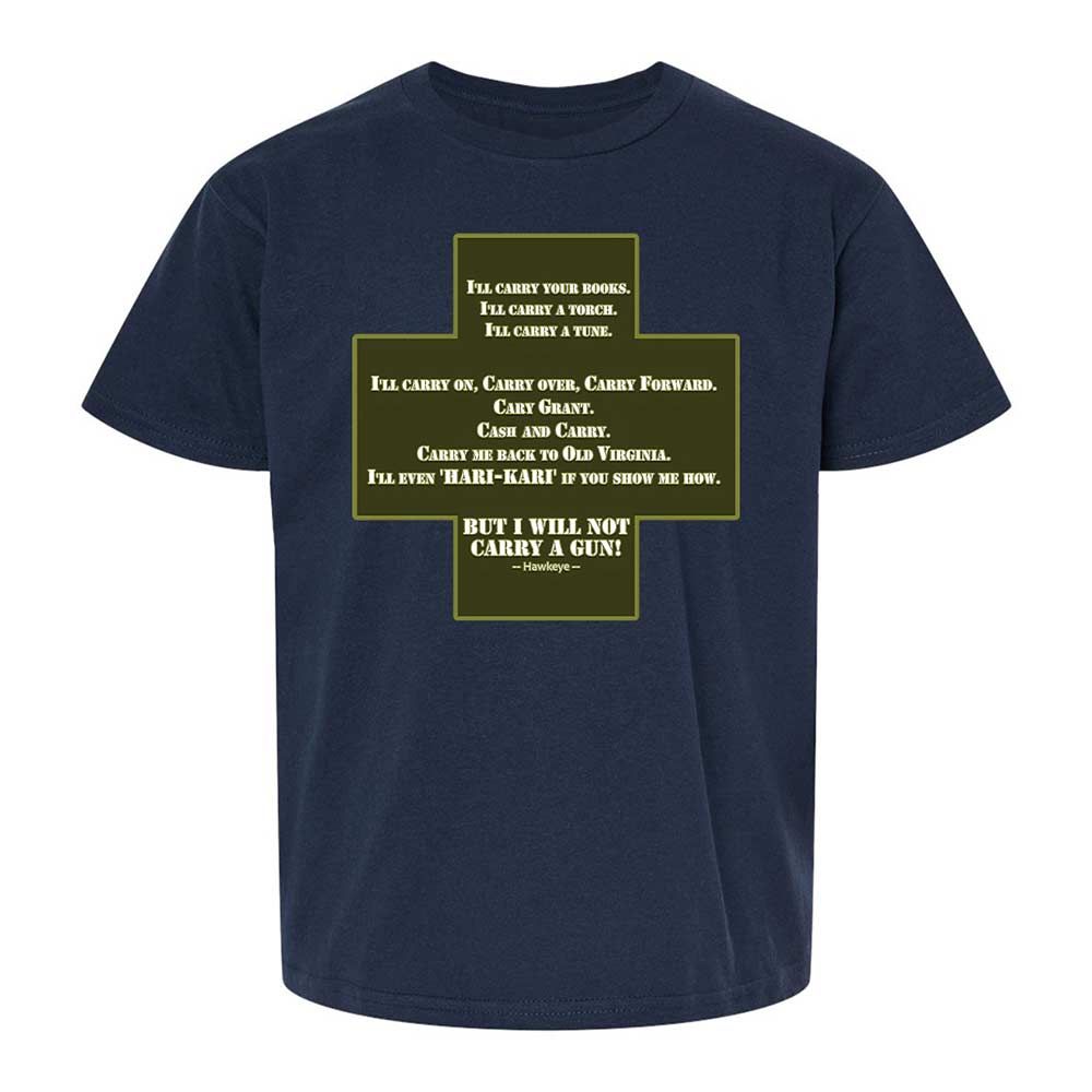 I Will Not Carry a Gun - Navy - 8