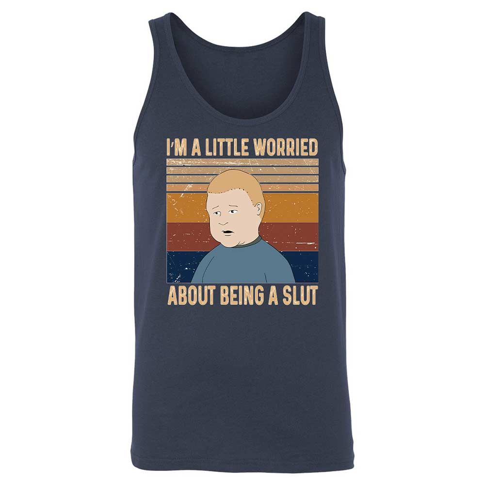 I'm a Little Worried About Being a Slut - Navy - 8