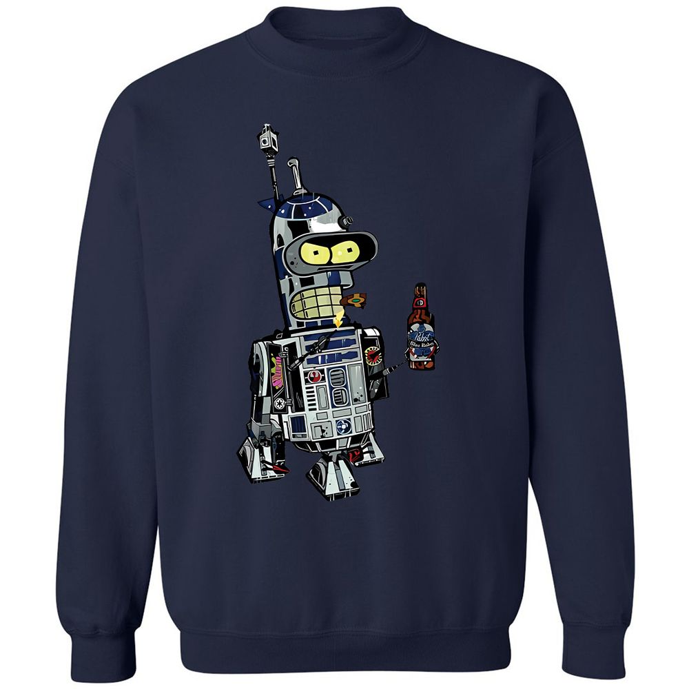 Classic Unisex Sweatshirt - FLJAB1YE - Navy - 8