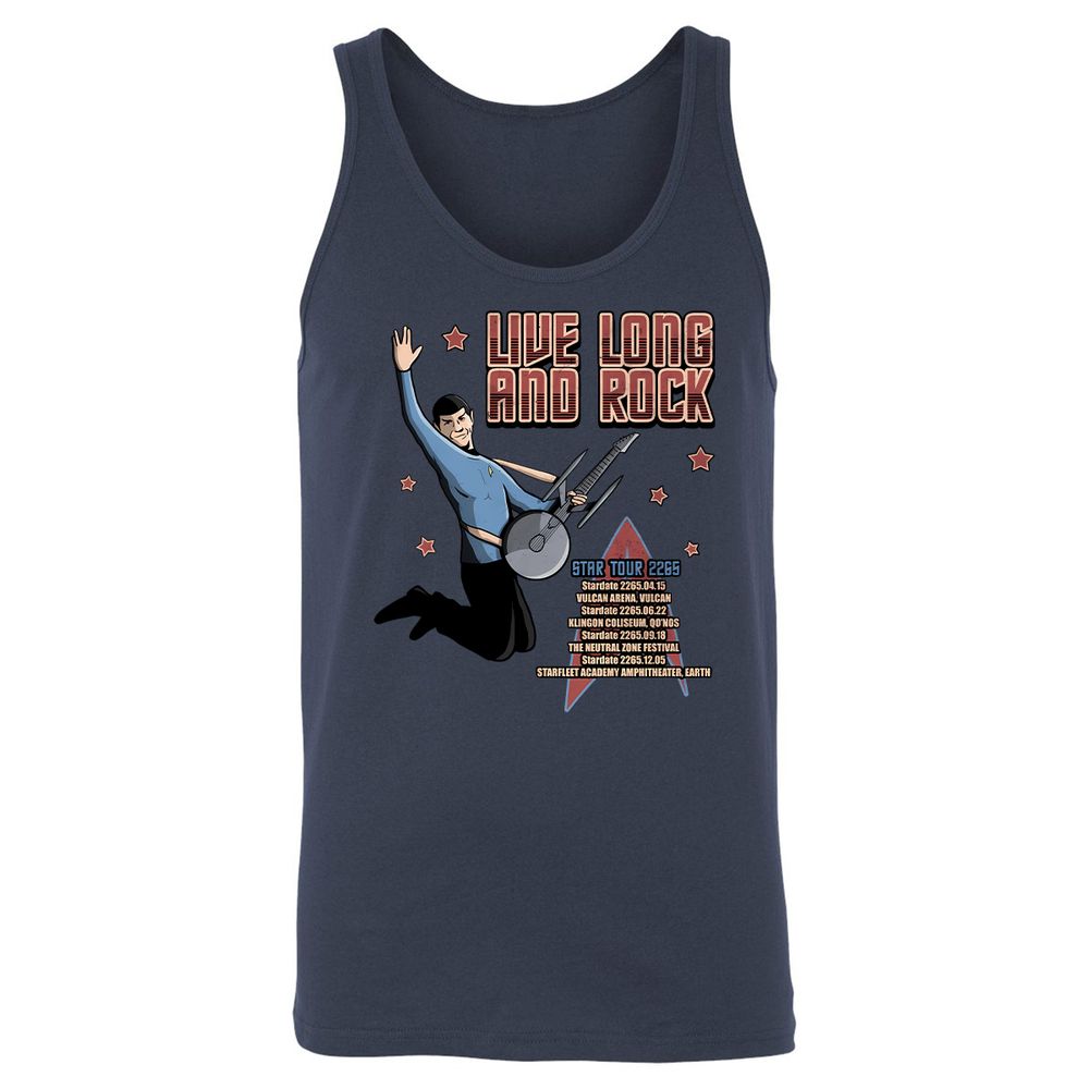 Unisex Jersey Tank - CN74PCQB - Navy - 8