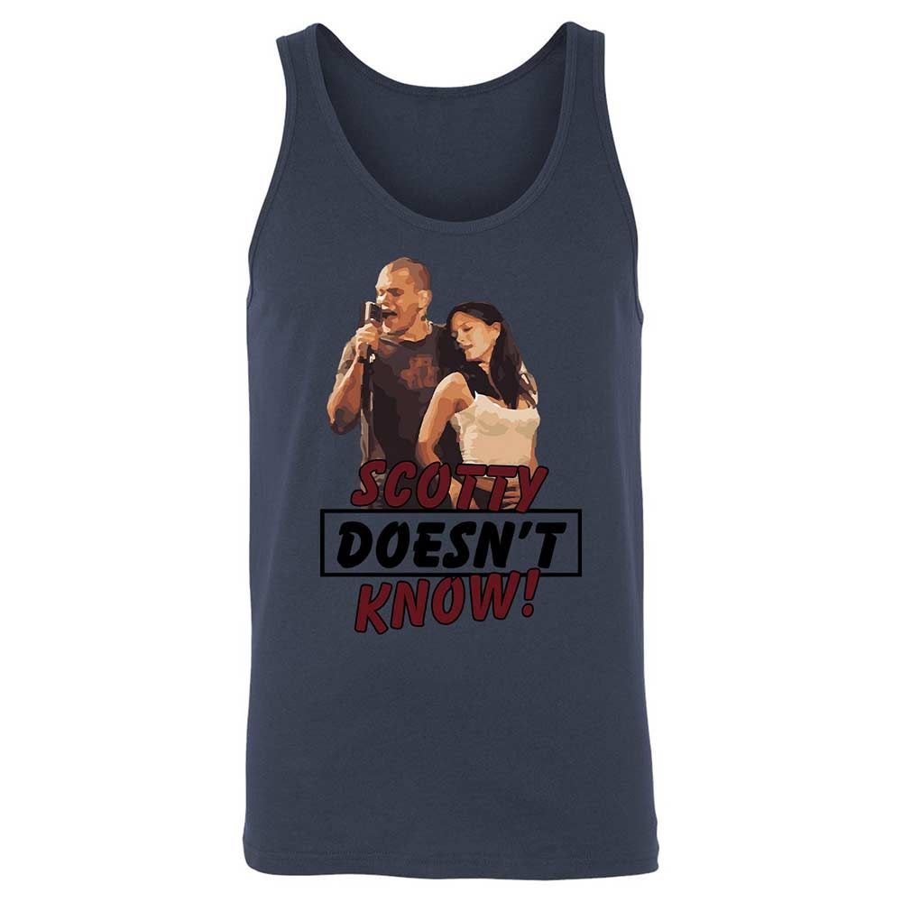 He Doesn't Know - Navy - 8