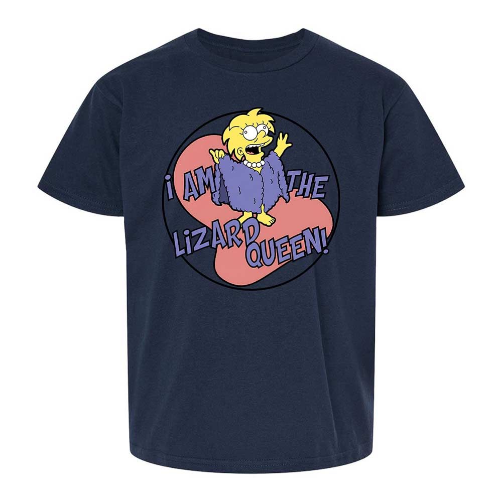 I am the Lizard Queen - Navy - 8