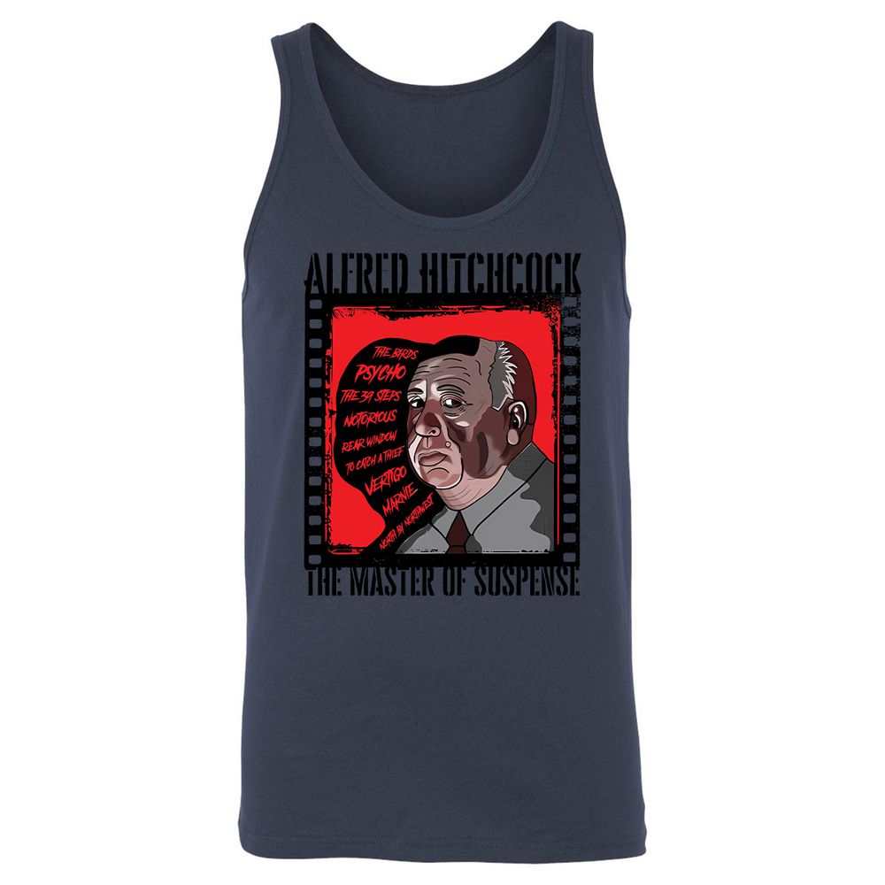 Unisex Jersey Tank - Y7CFZ9BF - Navy - 8