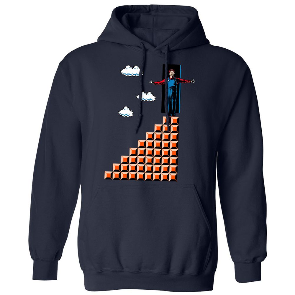 Classic Unisex Hoodie - V8QJR2K6 - Navy - 8