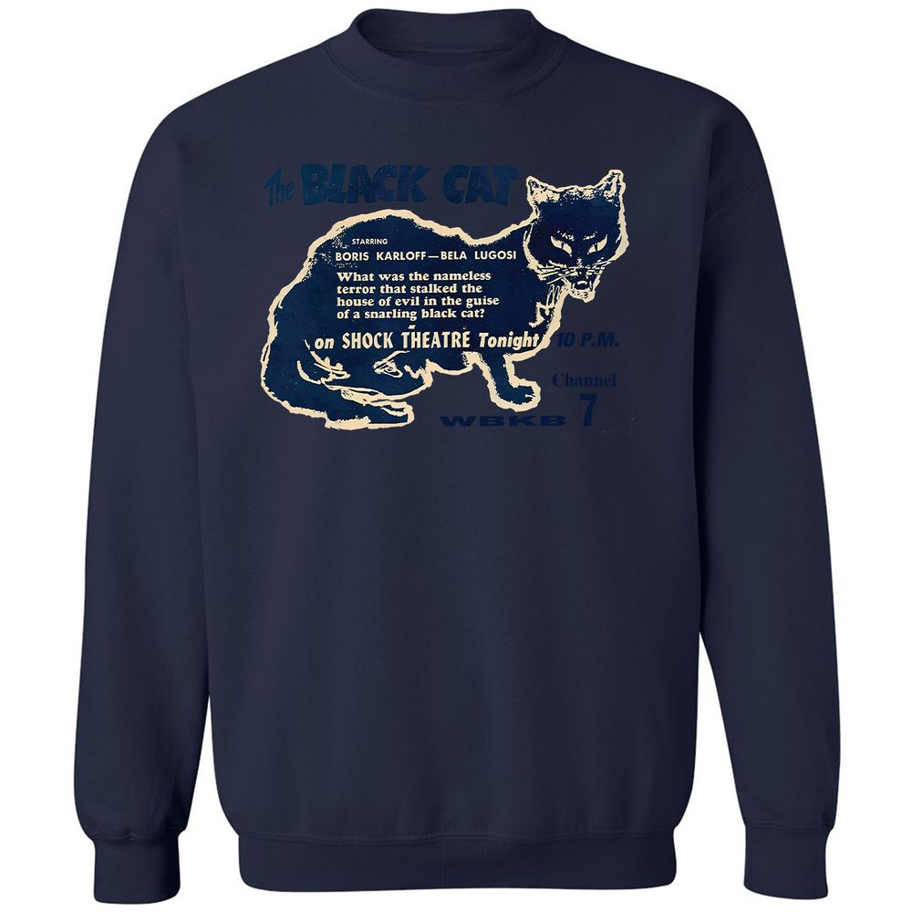 Classic Unisex Sweatshirt - ZFAHSVYB - Navy - 8