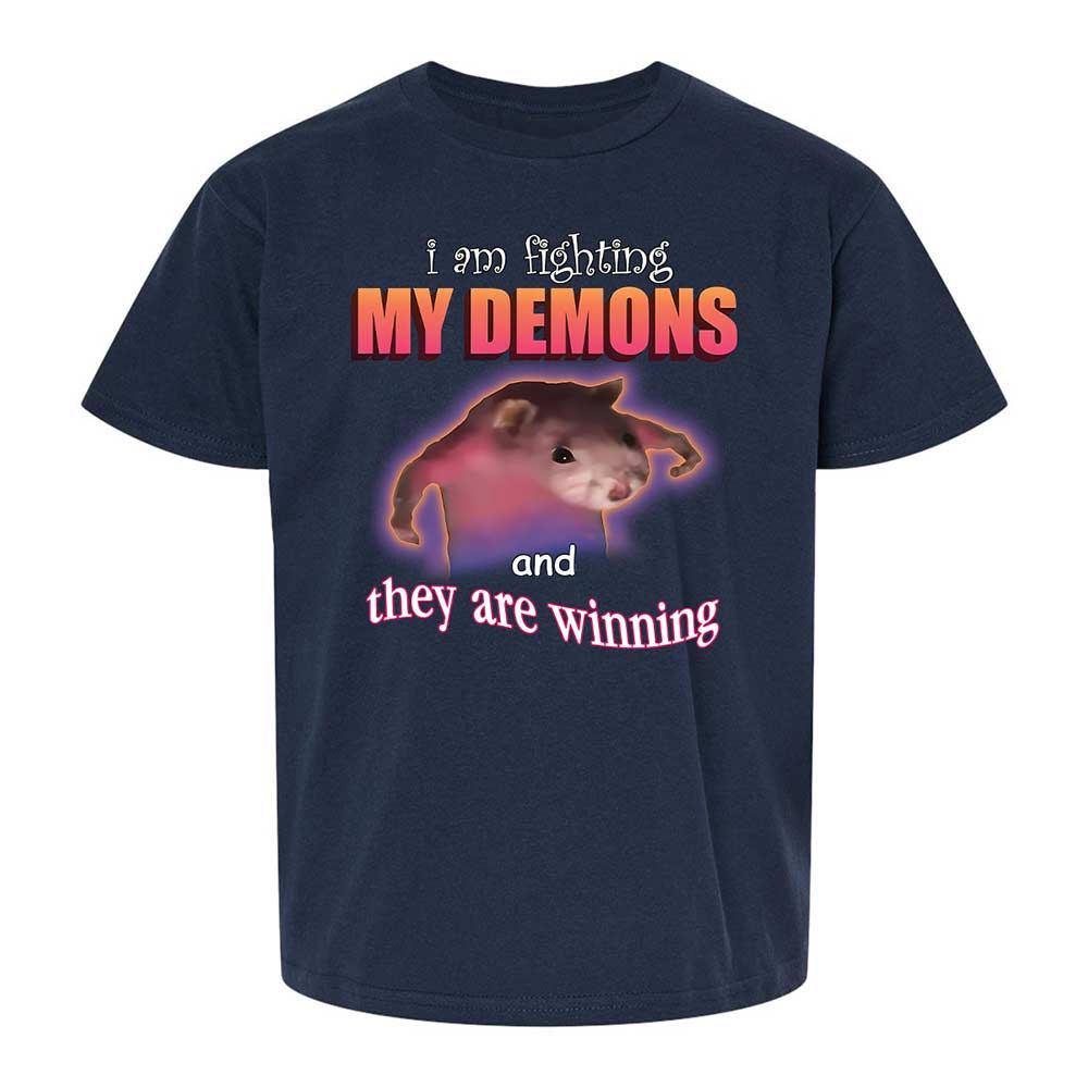 I'm fighting my demons - Navy - 8