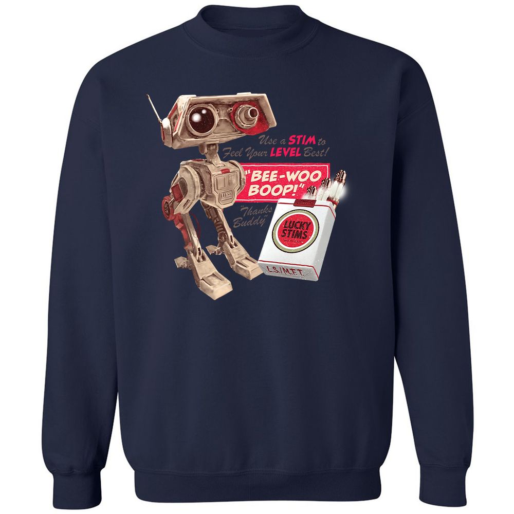 Classic Unisex Sweatshirt - F1QCYJT7 - Navy - 8