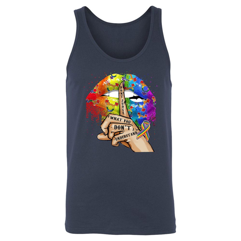 Unisex Jersey Tank - 6V3L7DPP - Navy - 8