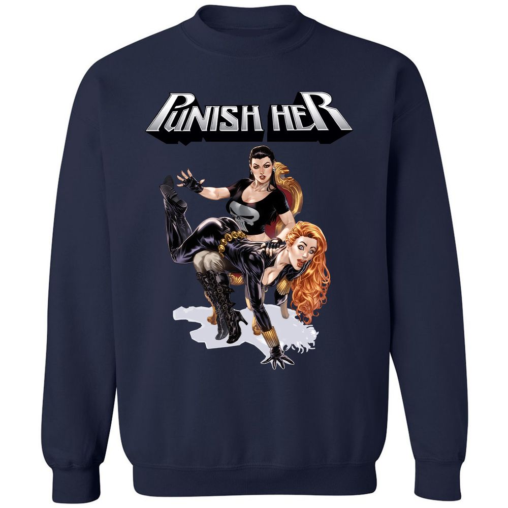 Classic Unisex Sweatshirt - QRTAT59U - Navy - 8