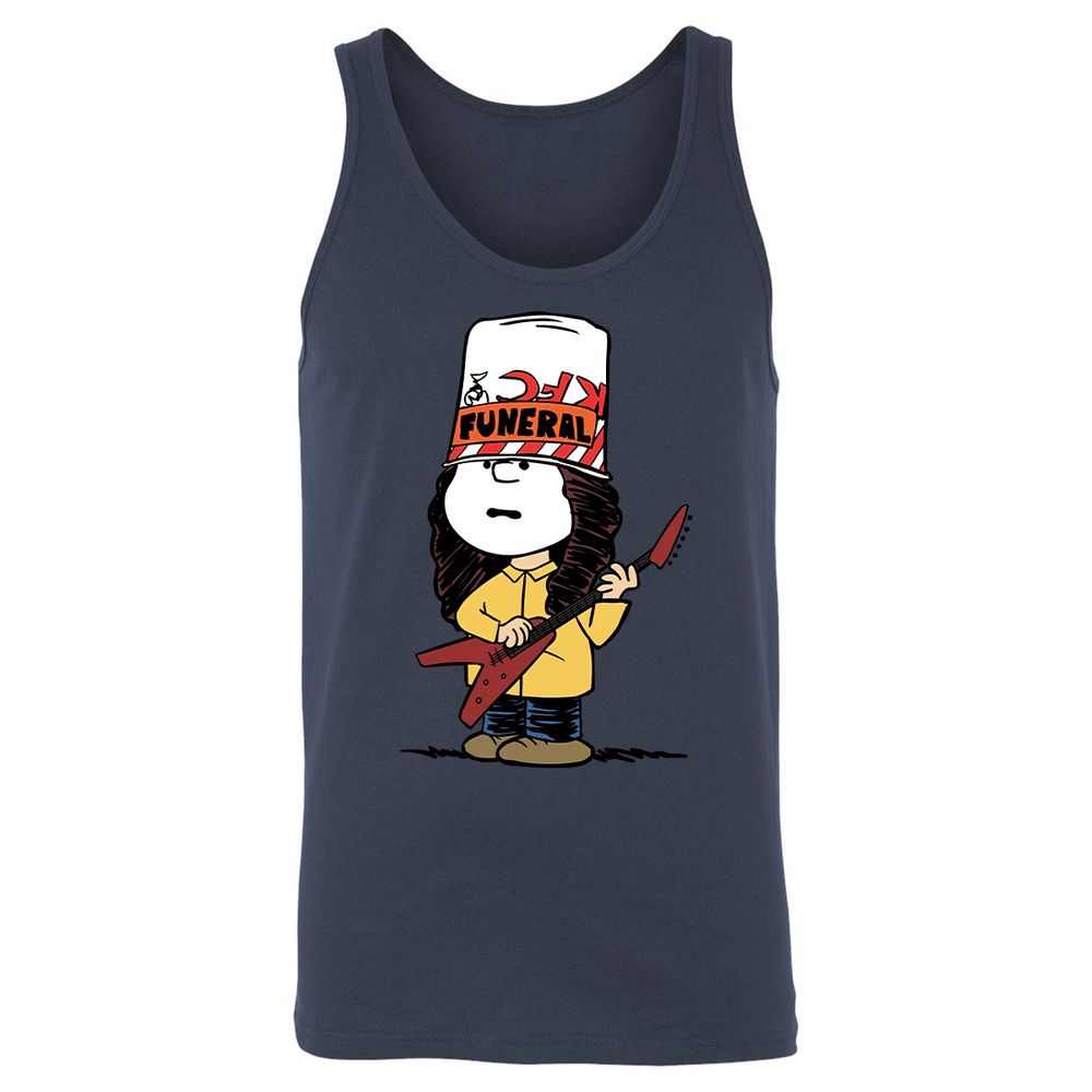 Unisex Jersey Tank - PKR7P895 - Navy - 8