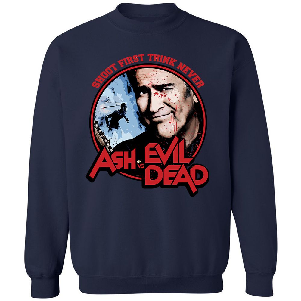 Classic Unisex Sweatshirt - ZSSGZFMV - Navy - 8