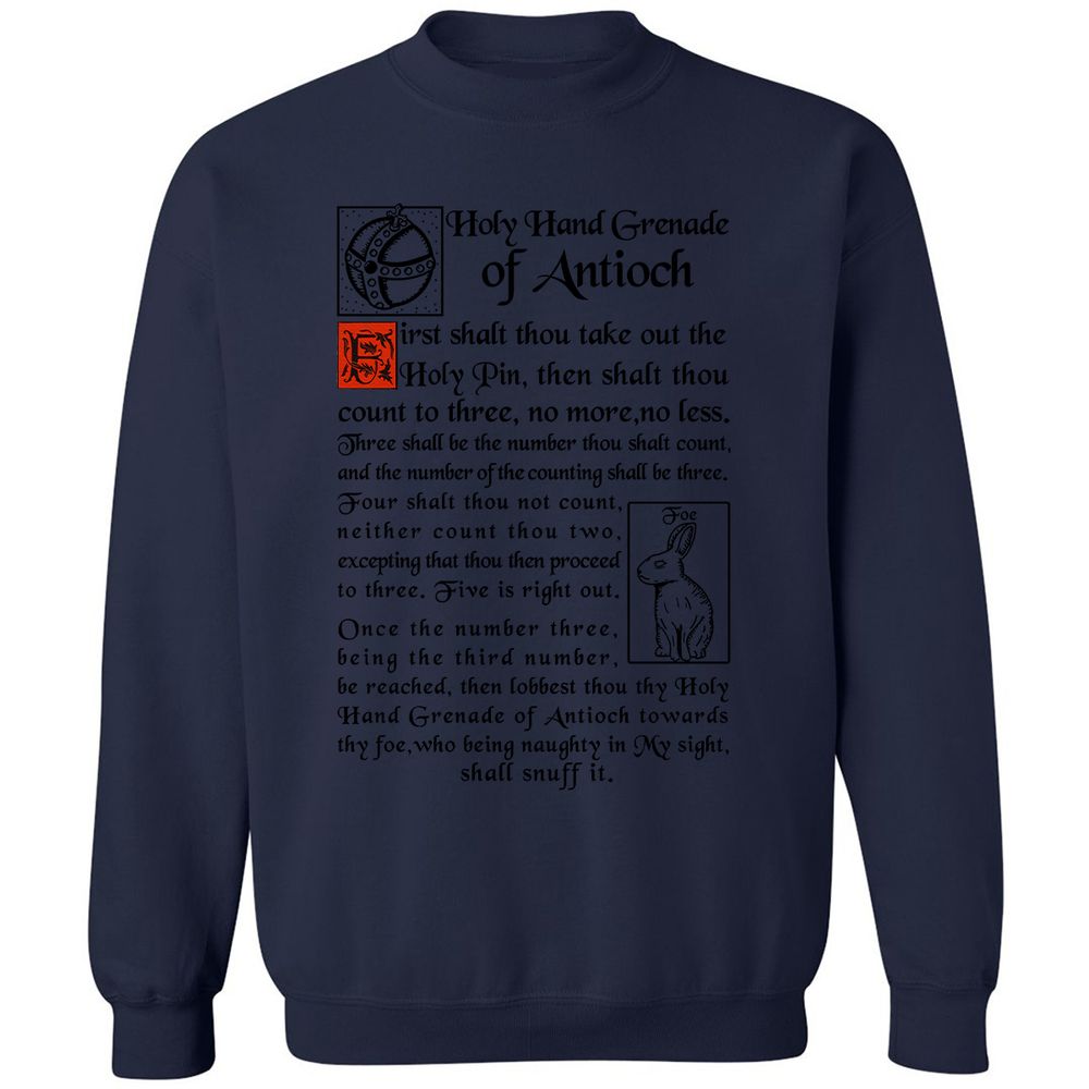 Classic Unisex Sweatshirt - B9MN2KGM - Navy - 8