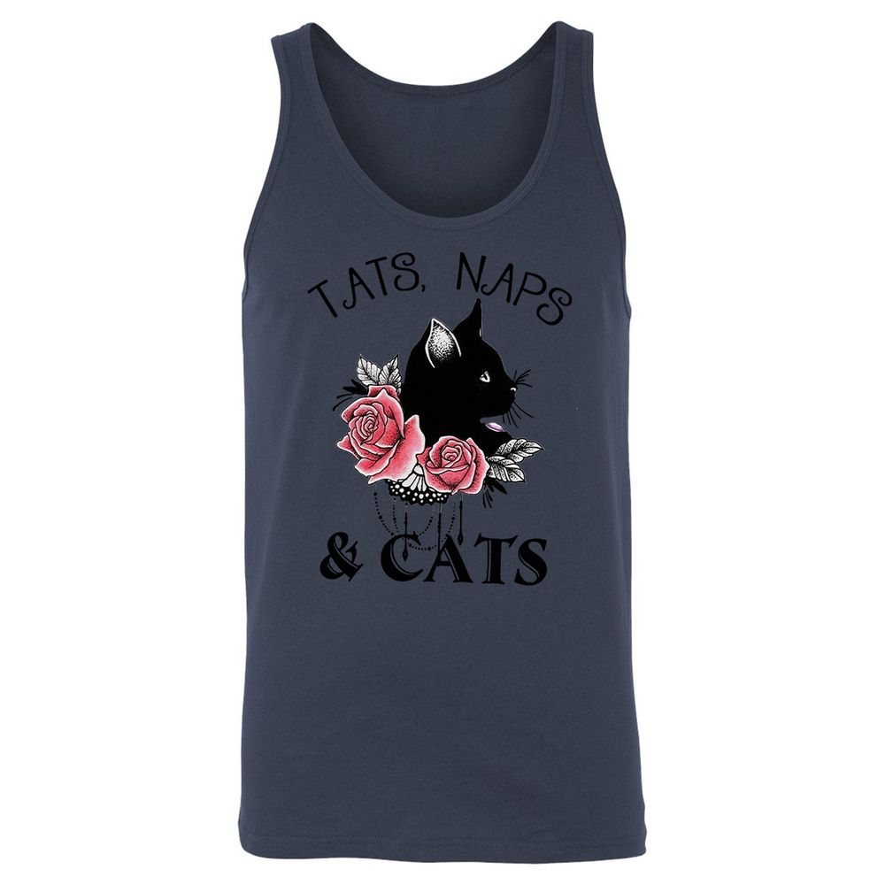 Unisex Jersey Tank - 3C7HAXSN - Navy - 8