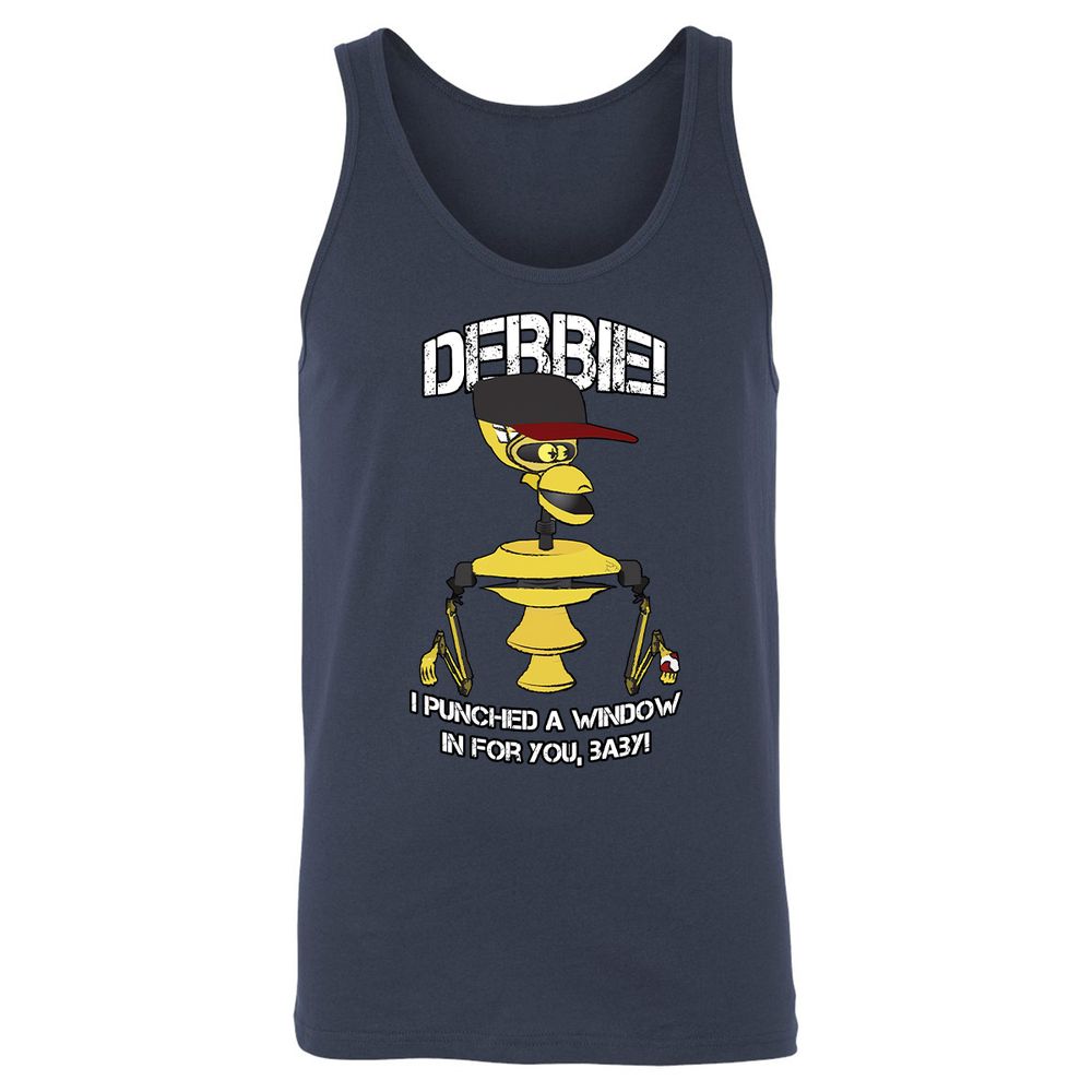 Unisex Jersey Tank - CKTM9KZV - Navy - 8
