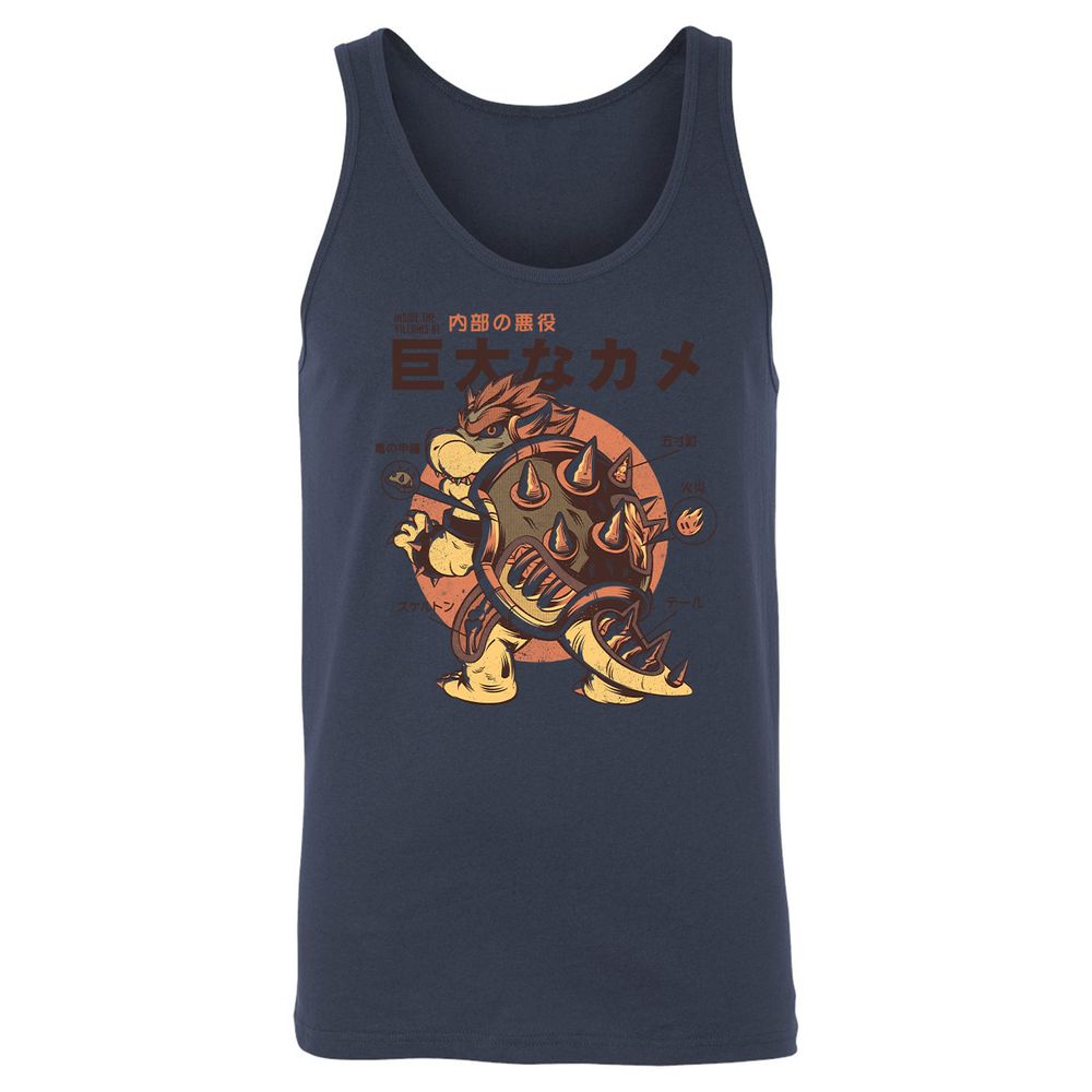 Unisex Jersey Tank - JXYM7WP2 - Navy - 8