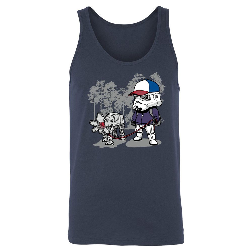 Unisex Jersey Tank - CBUV95ZJ - Navy - 8