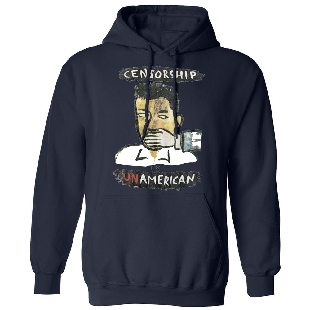 Censorship is Unamerican - Navy - 8