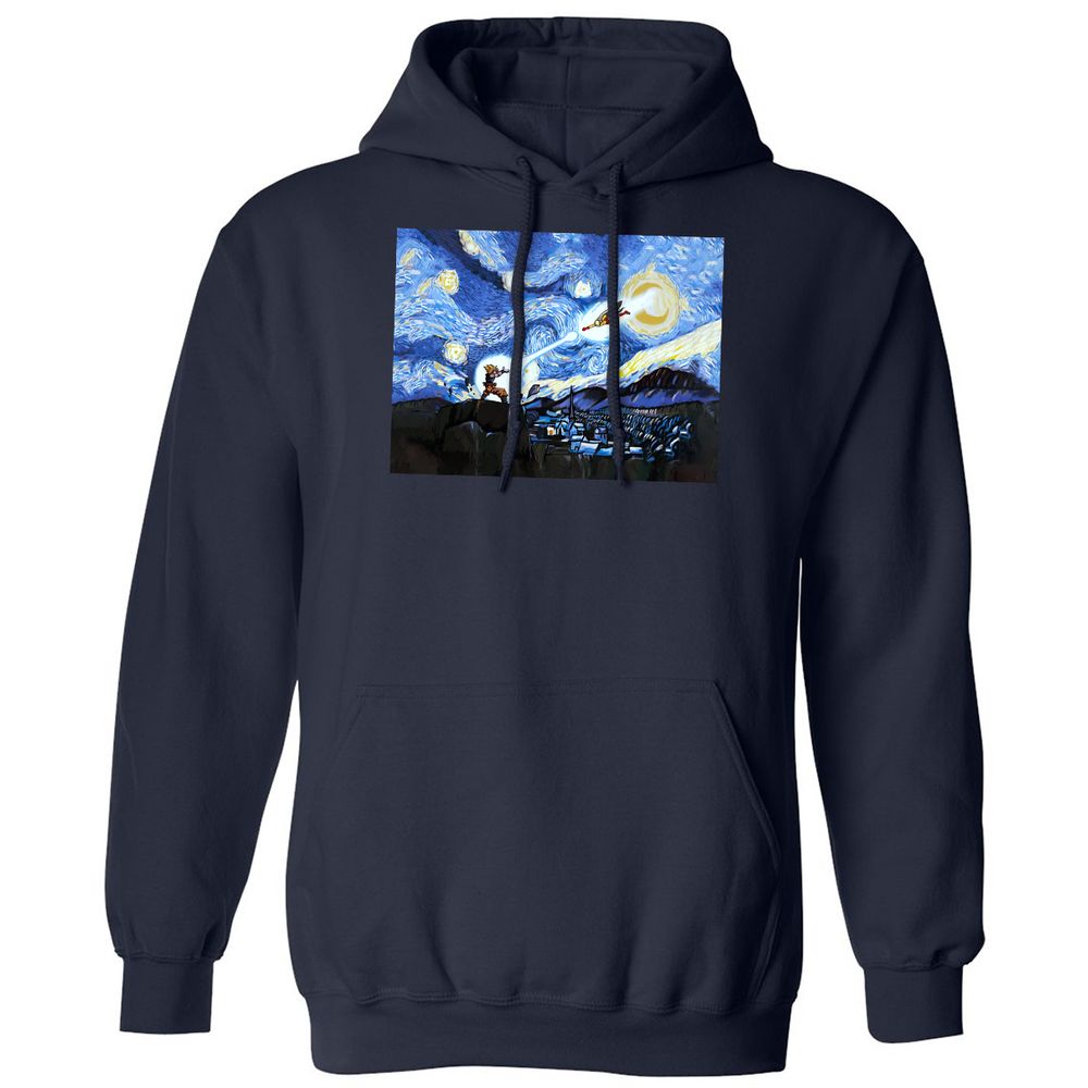 Classic Unisex Hoodie - HNSZQFVY - Navy - 8