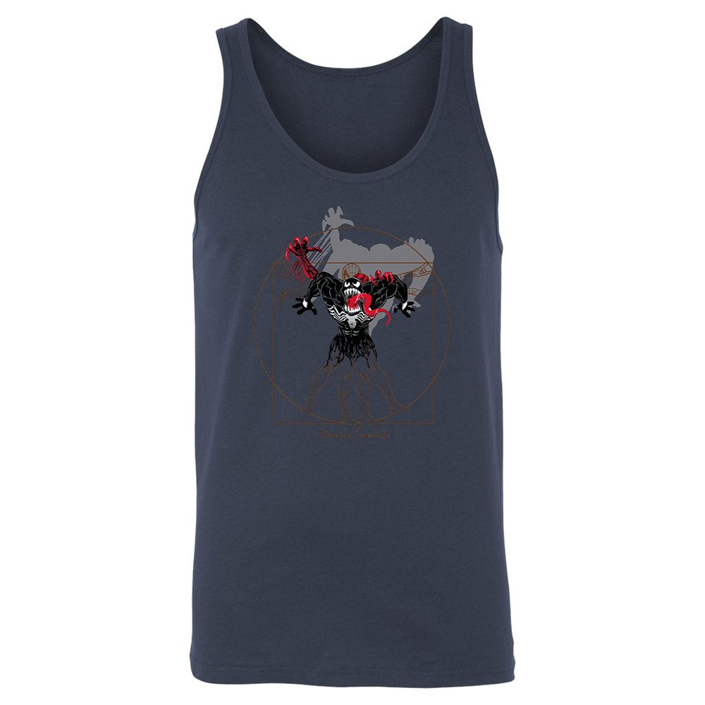 Unisex Jersey Tank - 84CVJ85V - Navy - 8