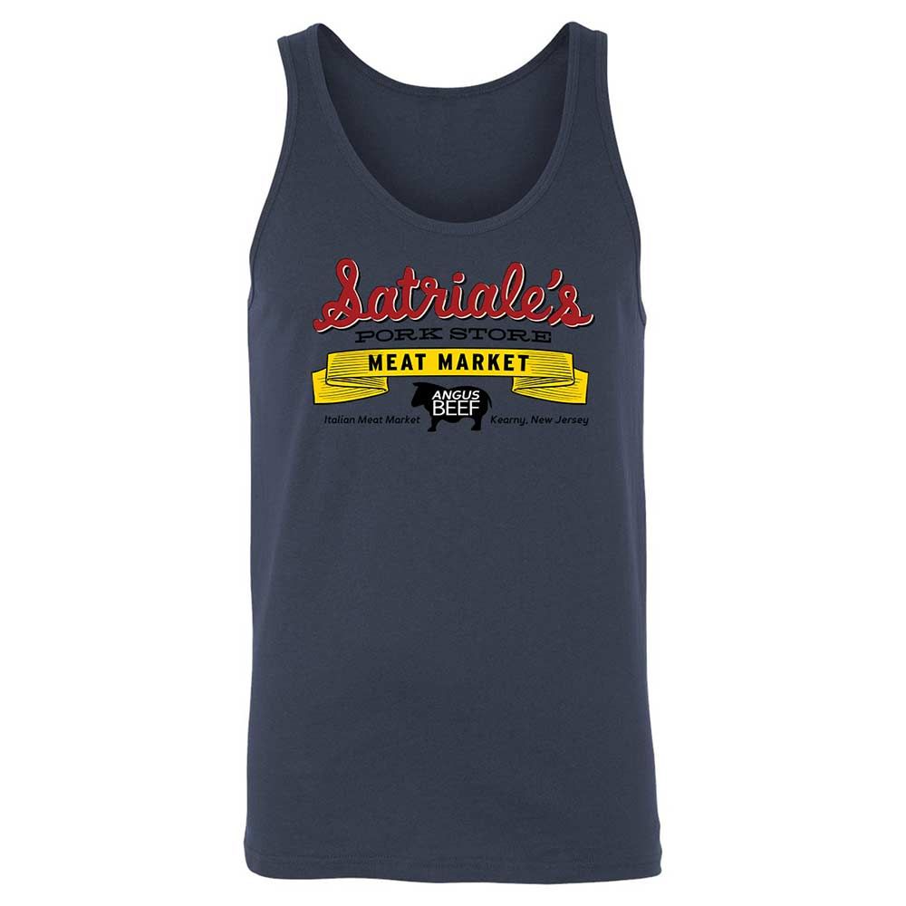 Unisex Jersey Tank - PQMA72KP - Navy - 8