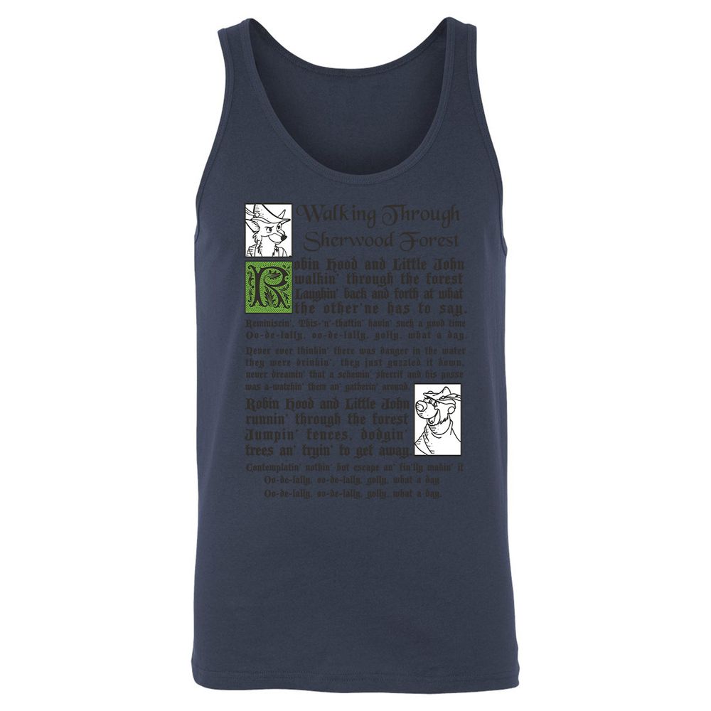 Unisex Jersey Tank - 41MW3R7J - Navy - 8