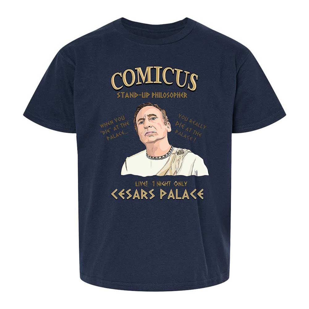 Comicus- Stand-up Philosopher - Navy - 8