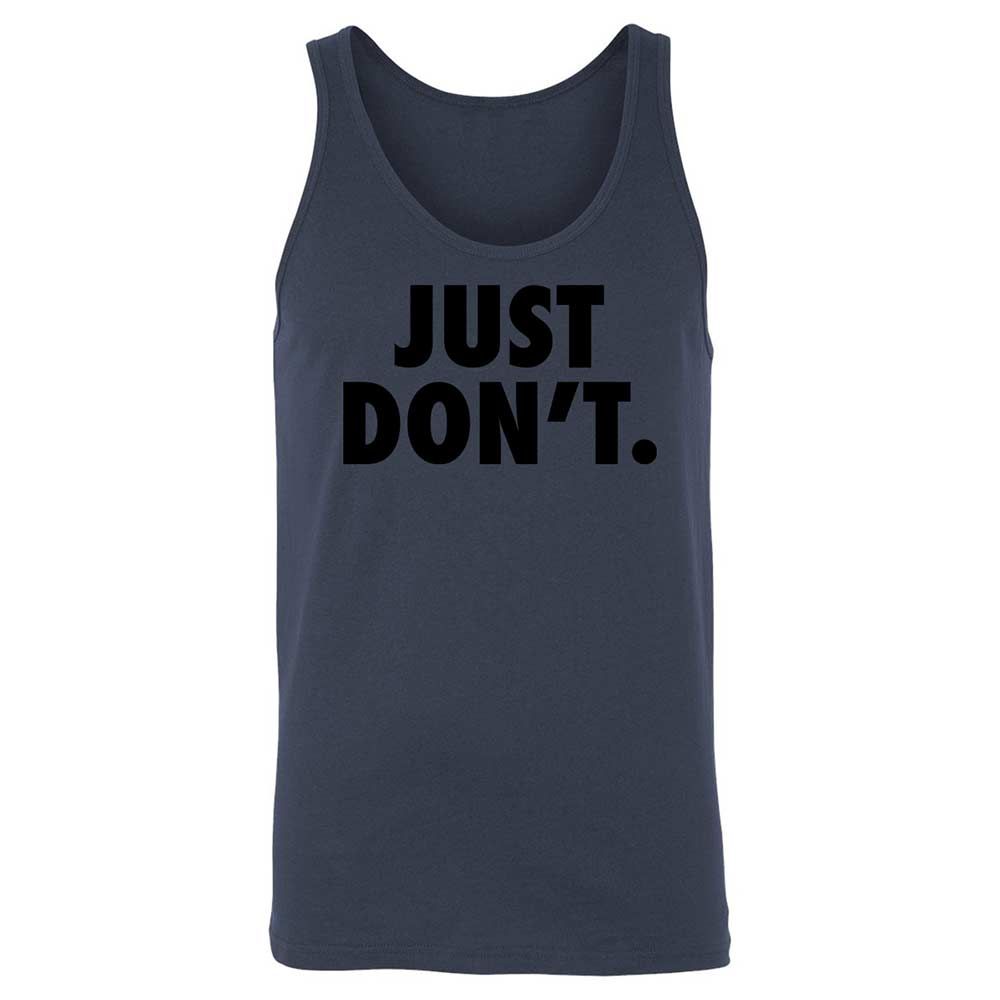 Just Don't. - Navy - 8