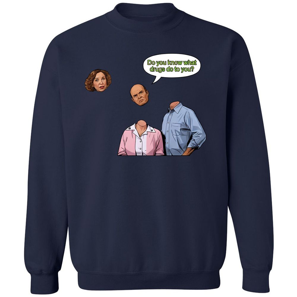 Classic Unisex Sweatshirt - BDKLPZC6 - Navy - 8