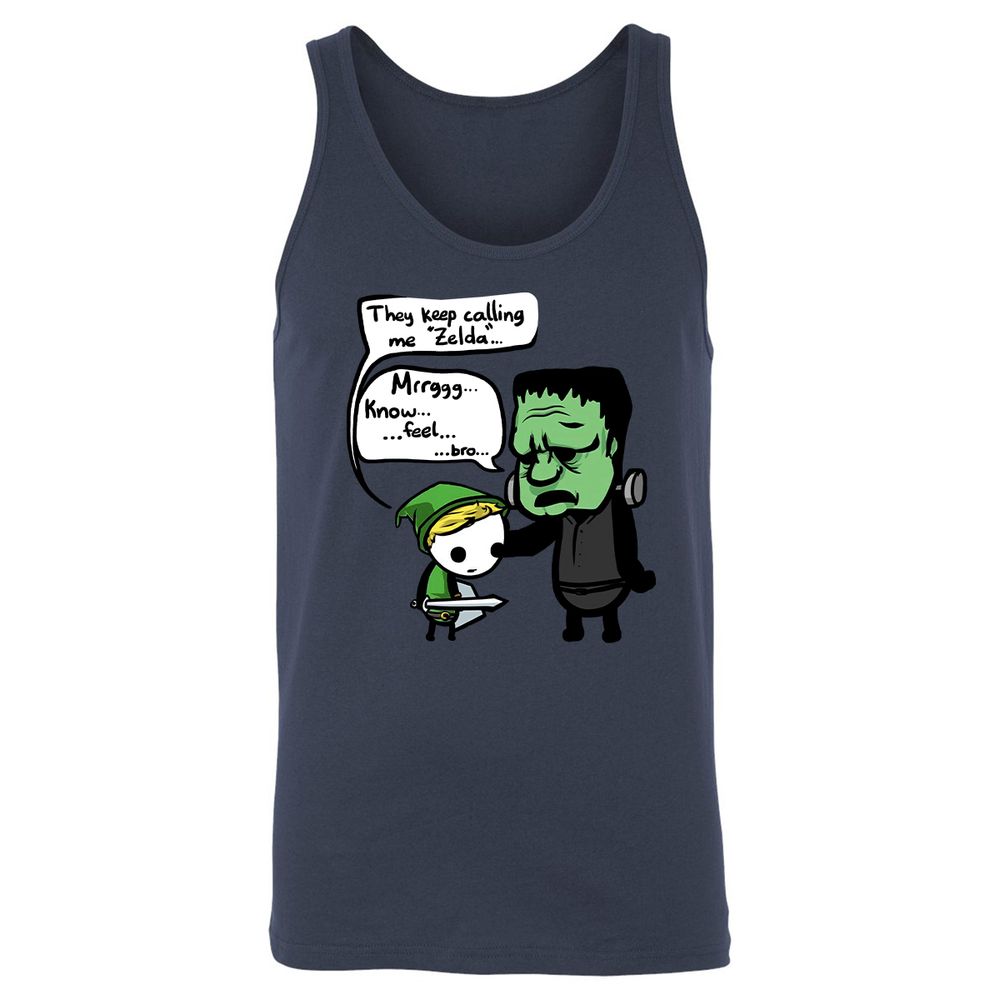 Unisex Jersey Tank - TT4L93ZC - Navy - 8