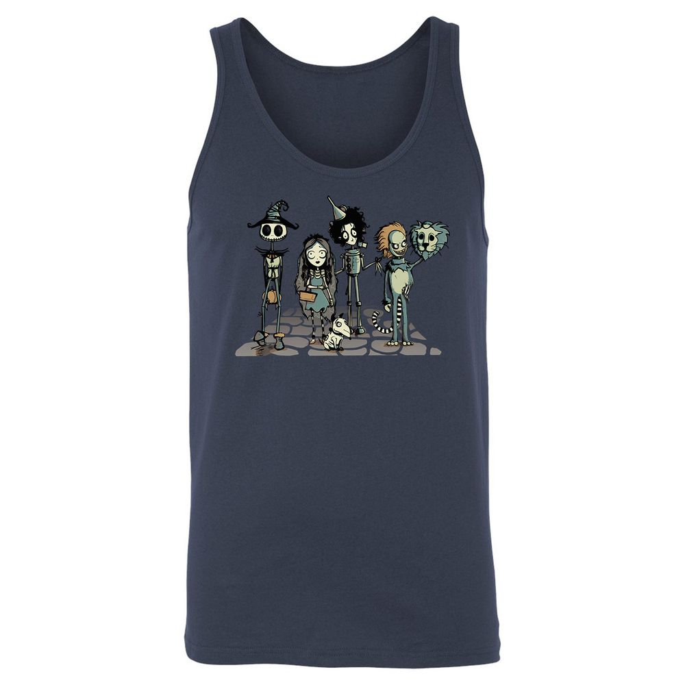Unisex Jersey Tank - M1SLPTFJ - Navy - 8