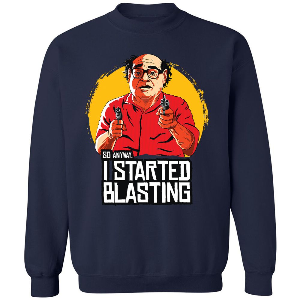 Classic Unisex Sweatshirt - 6BVCPT9D - Navy - 8