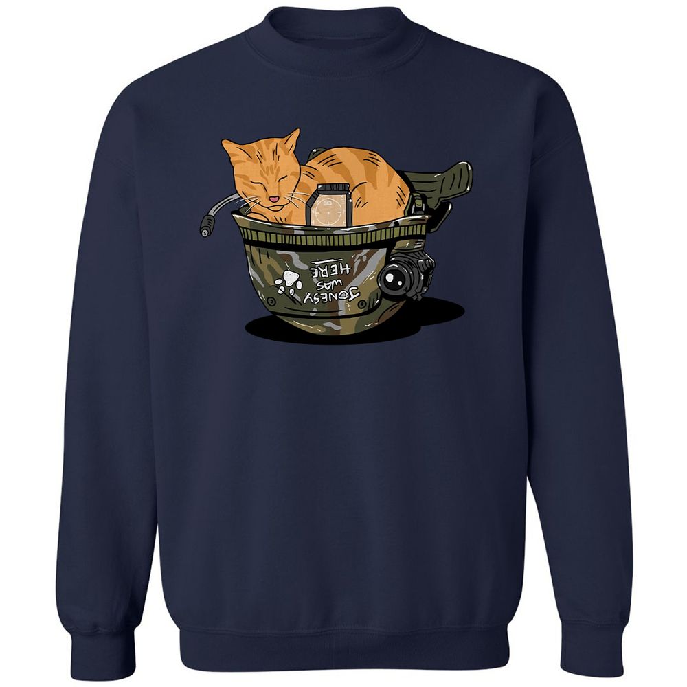 Classic Unisex Sweatshirt - 1DTF72MF - Navy - 8