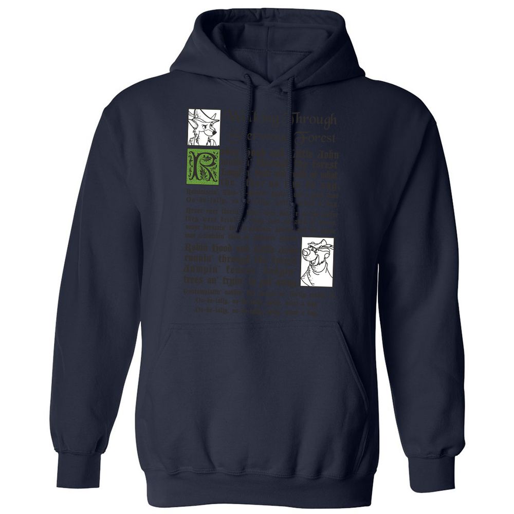 Classic Unisex Hoodie - BLSD85NU - Navy - 8