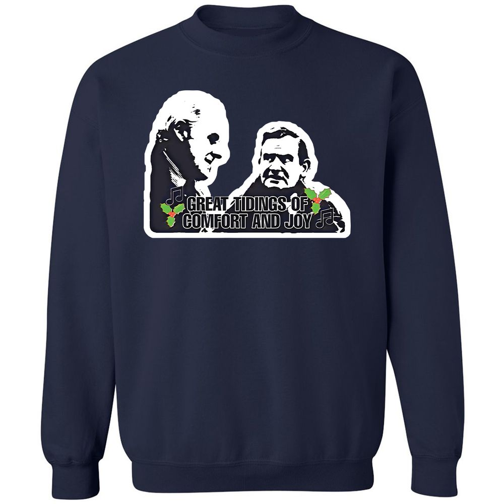 Tidings of comfort and joy - Navy - 8