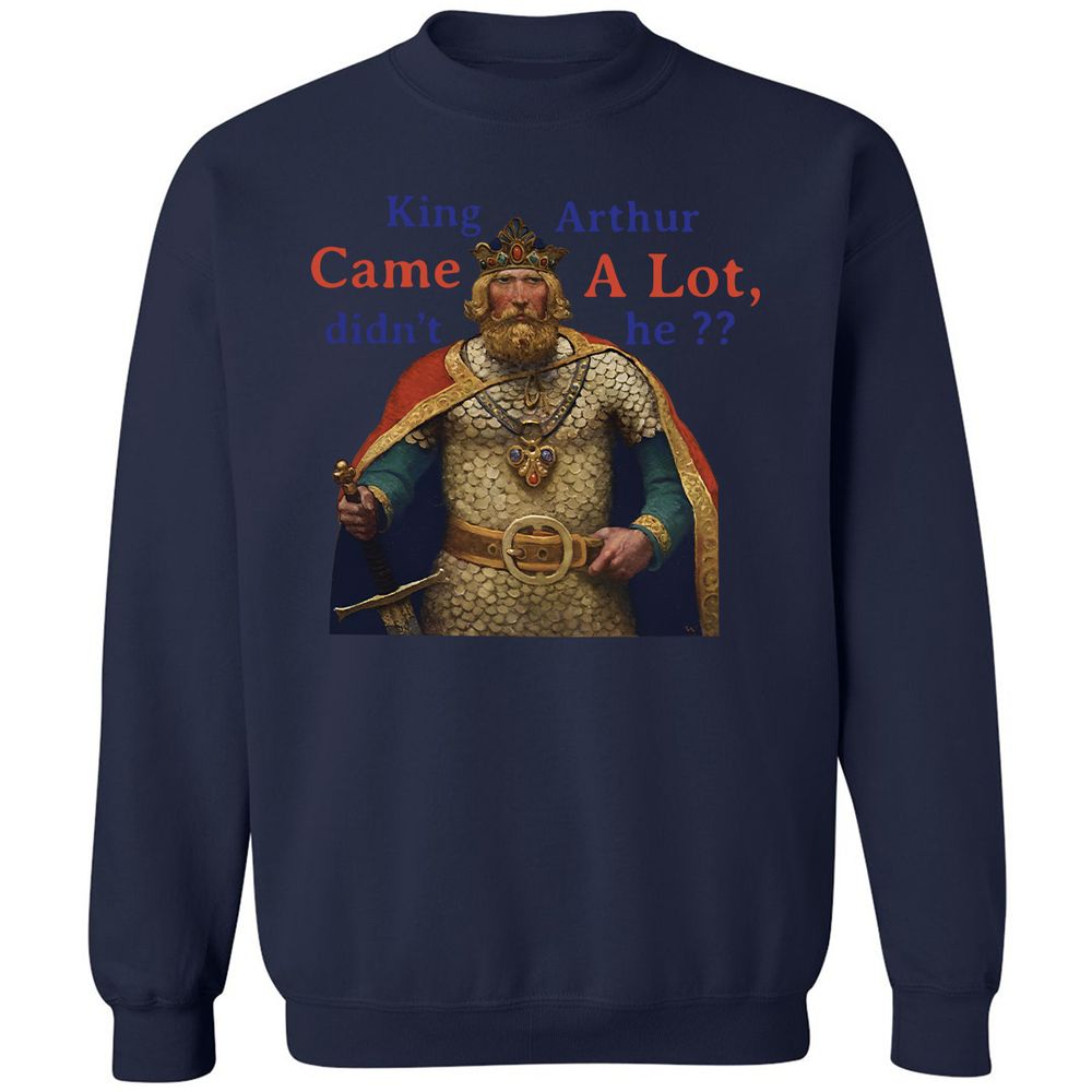 King Arthur Came a Lot - Navy - 8