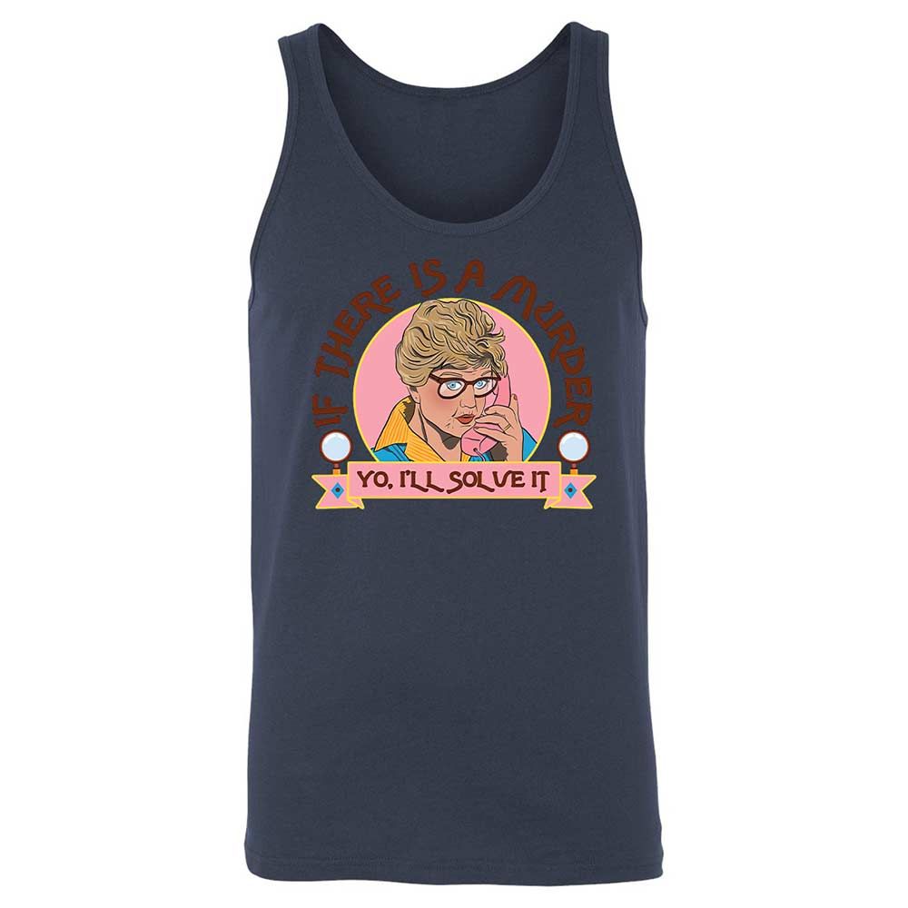 Unisex Jersey Tank - B4H5TETQ - Navy - 8
