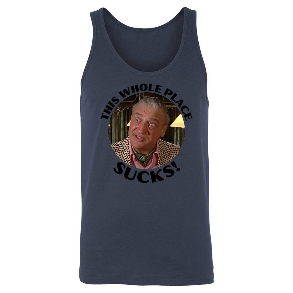 Unisex Jersey Tank - 4HAA2BP5 - Navy - 8