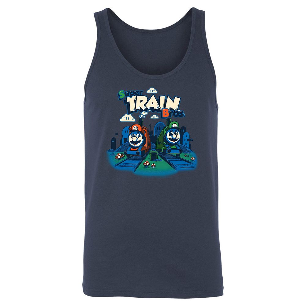 Unisex Jersey Tank - 4ZNBM73A - Navy - 8